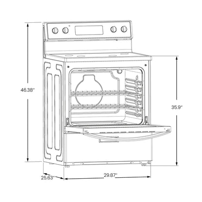 Vesta VRE-SASKATCHEWAN-30SS 30“ Electric Ranges