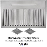 Chicago 750CFM 24" Stainless Steel Under Cabinet Range Hood