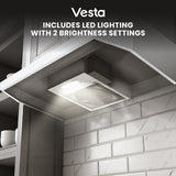 Vesta CINCINNATI 30" Stainless Steel Under Cabinet Range Hood