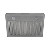 Vesta Milan 30" 1000 CFM Stainless Steel Wall Mount Range Hood - Handle View