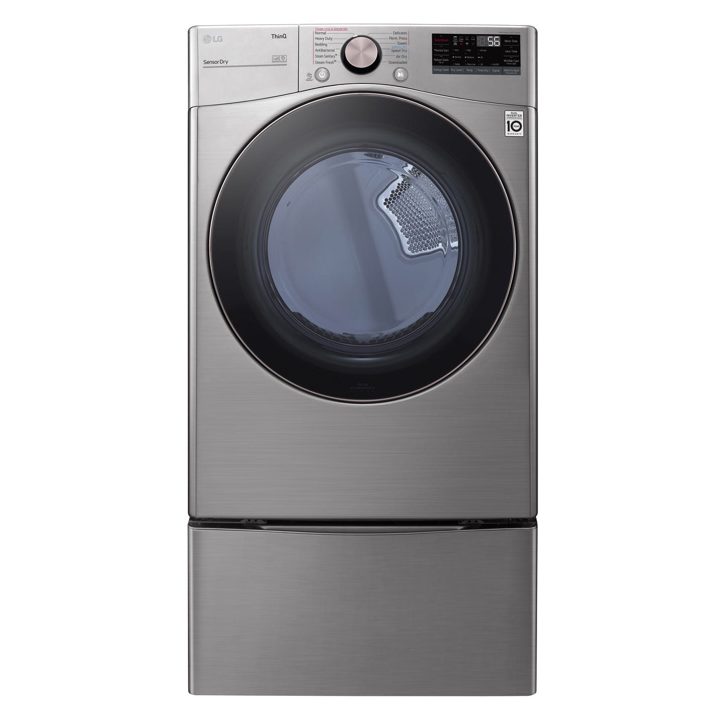 7.4 cu.ft. Ultra Large Capacity Front Load Electric Dryer DLEX3850V