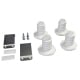 Maytag Washer MHW8630HW & Electric Dryer YMED8630HW & Stacking Kit W10869845