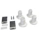 Maytag Washer MHW6630HC & Gas Dryer MGD6630HC & Stacking Kit W10869845