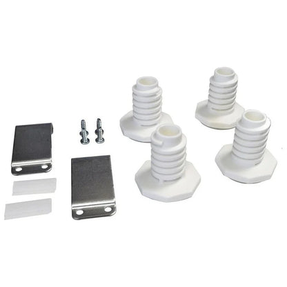 Whirlpool Washer WFW560CHW & Electric Dryer YWHD560CHW & Stacking Kit W10869845