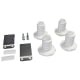 Maytag Washer MHW8630HW & Gas Dryer MGD8630HW & Stacking Kit W10869845