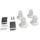 Maytag Washer MHW6630HC & Gas Dryer MGD6630HC & Stacking Kit W10869845
