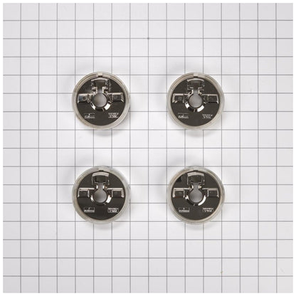 JennAir W11323062 Range Chrome Knob Bezel Set (4)