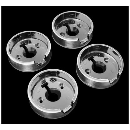 JennAir W11323062 Range Chrome Knob Bezel Set (4)