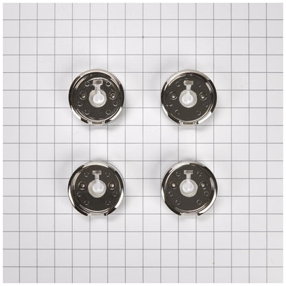 JennAir W11323062 Range Chrome Knob Bezel Set (4)