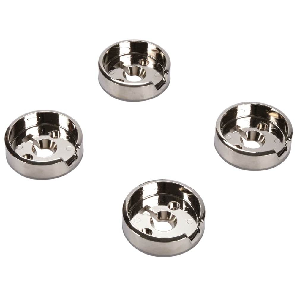JennAir W11323062 Range Chrome Knob Bezel Set (4)
