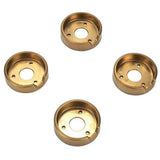 JennAir W11323068 Range Brass Knob Bezels Set (4) - Canada view
