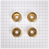 JennAir W11323068 Range Brass Knob Bezels Set (4) - Handle detail view