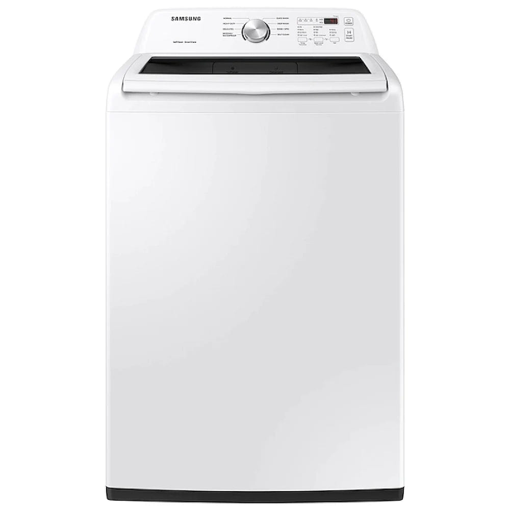 Samsung WA45T3200AW Top Load Washer, 27 inch Width, 5.2 cu. ft. Washer Capacity, 8 Wash Cycles, 5 Temperature Settings, 700 RPM Washer Spin Speed, Impeller, White colour Soft Close Lid, Deep Fill Option