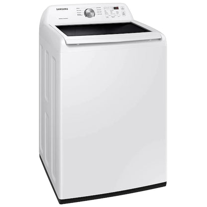 Samsung WA45T3200AW Top Load Washer, 27 inch Width, 5.2 cu. ft. Washer Capacity, 8 Wash Cycles, 5 Temperature Settings, 700 RPM Washer Spin Speed, Impeller, White colour Soft Close Lid, Deep Fill Option
