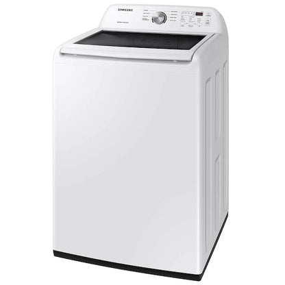 Samsung WA45T3200AW Top Load Washer, 27 inch Width, 5.2 cu. ft. Washer Capacity, 8 Wash Cycles, 5 Temperature Settings, 700 RPM Washer Spin Speed, Impeller, White colour Soft Close Lid, Deep Fill Option