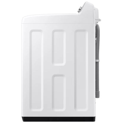 Samsung WA46CG3505AWA4 Top Load Washer, 27 inch Width, ENERGY STAR Certified, 5.4 cu. ft. Washer Capacity, 10 Wash Cycles, 5 Temperature Settings, 700 RPM Washer Spin Speed, Agitator, Wifi Enabled, White colour
