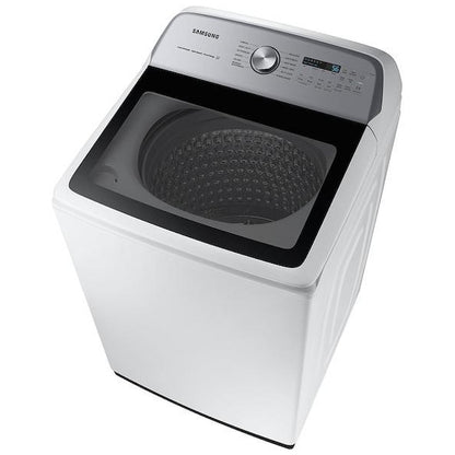 Samsung Top Load Washer WA52DG5500AWUS & Electric Dryer DVE52DG5505WAC