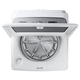 Samsung WA52DG5500AWUS Top Load Washer, 6 cu. ft. Washer Capacity, 750 RPM Washer Spin Speed, 12 Wash Cycles, 5 Temperature Settings, ENERGY STAR Certified, Wifi Enabled, White colour