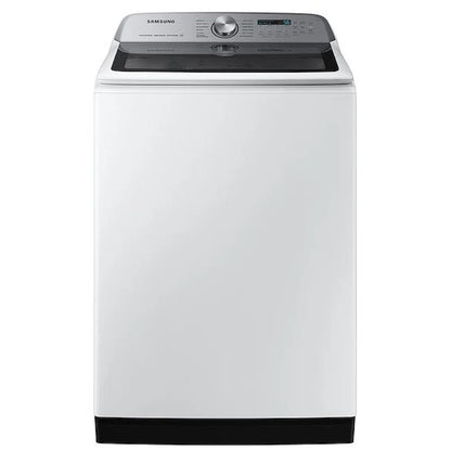 Samsung WA52DG5500AWUS Top Load Washer, ENERGY STAR Certified, 6 cu. ft. Washer Capacity, 12 Wash Cycles, 5 Temperature Settings, 750 RPM Washer Spin Speed, Impeller, Wifi Enabled, White colour
