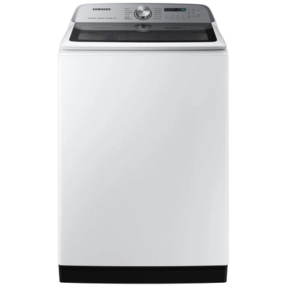 Samsung WA52DG5500AWUS Top Load Washer, ENERGY STAR Certified, 6 cu. ft. Washer Capacity, 12 Wash Cycles, 5 Temperature Settings, 750 RPM Washer Spin Speed, Impeller, Wifi Enabled, White colour