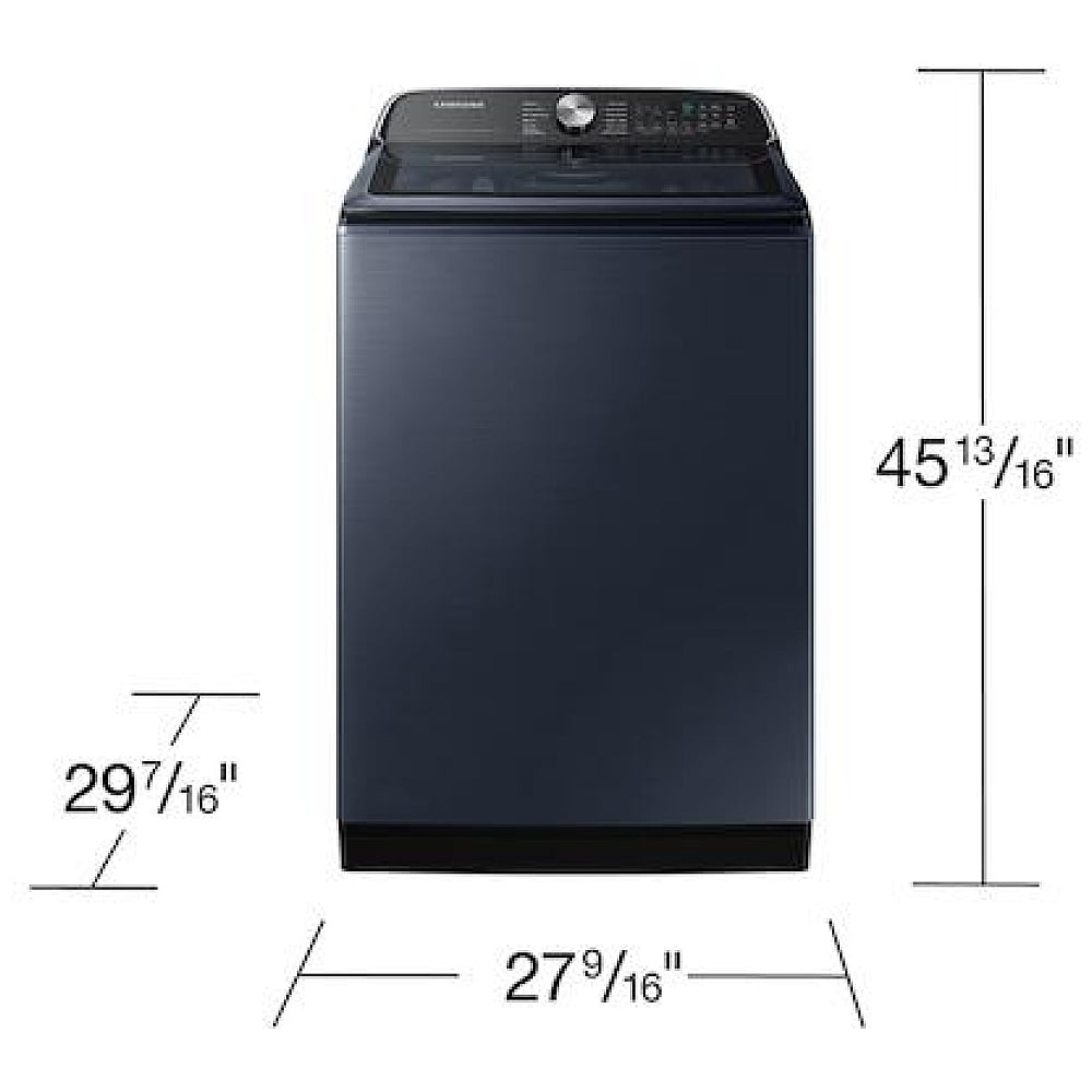 Samsung Top Load Washer WA54CG7150ADA4 & Electric Dryer DVE54CG7155DAC