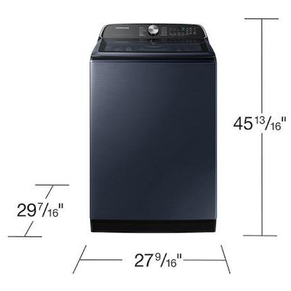 Samsung Top Load Washer WA54CG7150ADA4 & Electric Dryer DVE54CG7155DAC