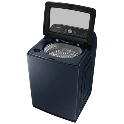 Samsung WA54CG7150ADA4 Top Load Washer, ENERGY STAR Certified, 6.1 cu. ft. Washer Capacity, 12 Wash Cycles, 5 Temperature Settings, 750 RPM Washer Spin Speed, Impeller, Wifi Enabled, Navy colour