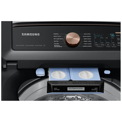 Samsung Top Load Washer WA54CG7550AVA4 & Electric Dryer DVE54CG7550VAC
