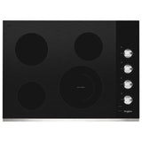 Whirlpool WCE55US0HS Electric Cooktop 30 inch exterior width