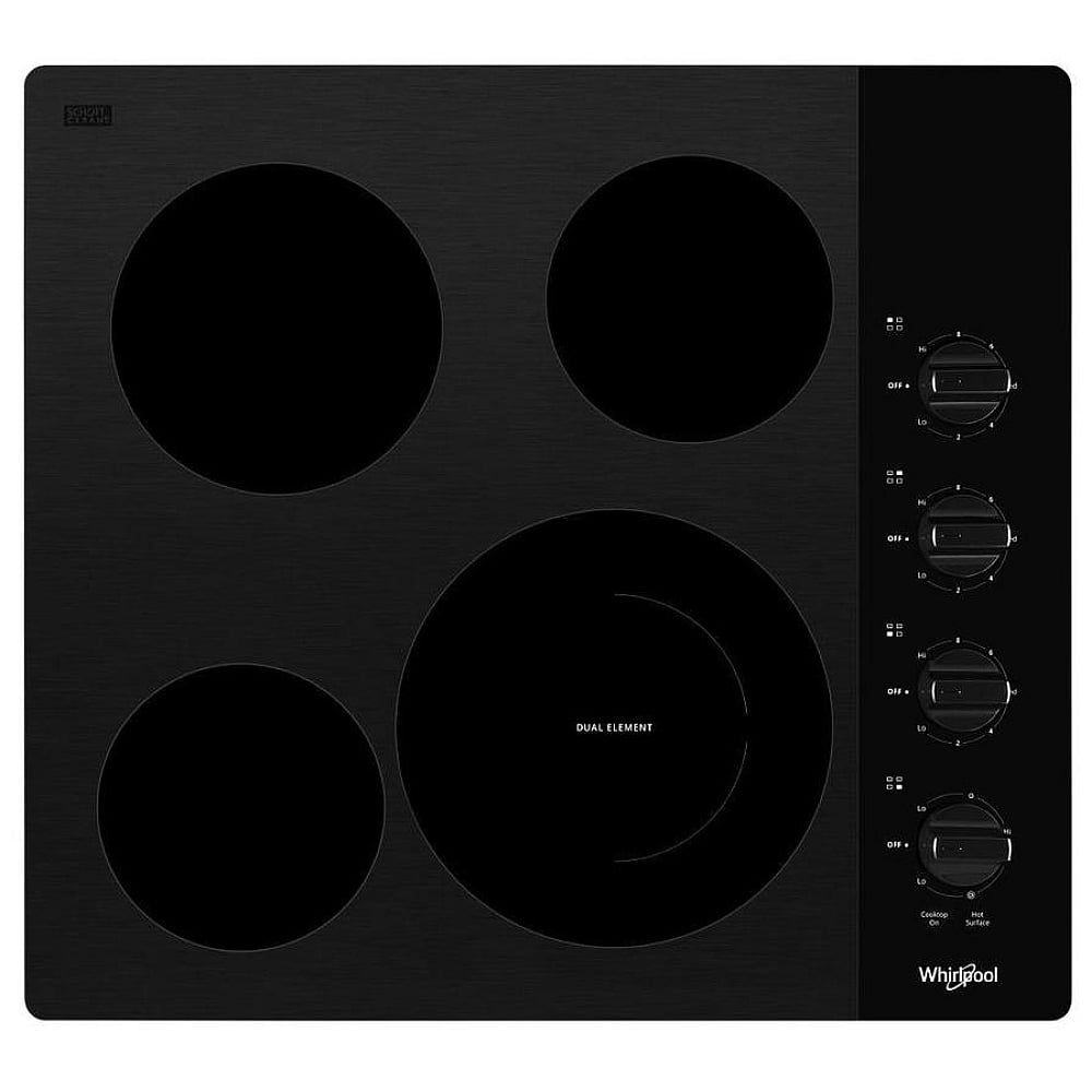 Whirlpool WCE55US4HB Electric Cooktop