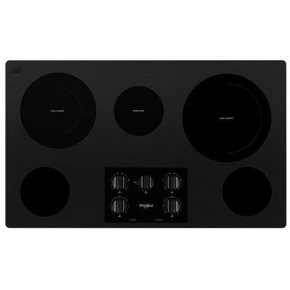 Whirlpool WCE77US6HB Electric Cooktop