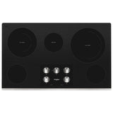 Whirlpool WCE77US6HS Electric Cooktop, 36 inch Exterior Width, 5 Burners, 3,000 W Highest Element, Stainless Steel colour