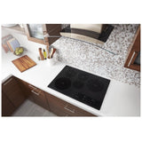 Whirlpool WCE97US0KB Electric Cooktop, 30 inch Exterior Width, 5 Burners, 3,000 W Highest Element, Black colour