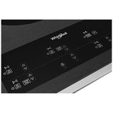 Whirlpool WCE97US0KB Electric Cooktop, 30 inch Exterior Width, 5 Burners, 3,000 W Highest Element, Black colour