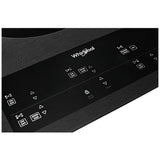Whirlpool WCE97US0KB Electric Cooktop, 30 inch Exterior Width, 5 Burners, 3,000 W Highest Element, Black colour