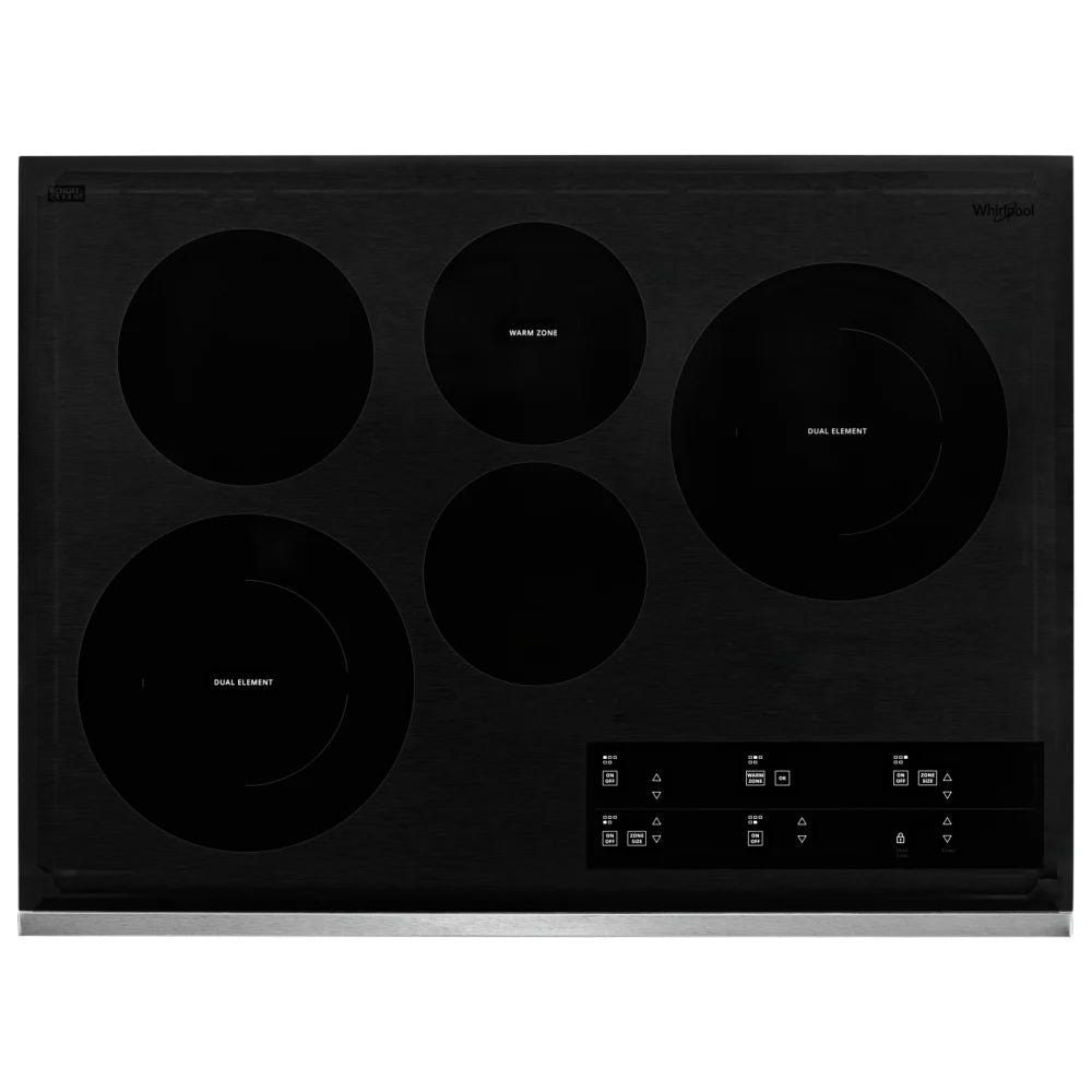 Whirlpool WCE97US0KS Electric Cooktop