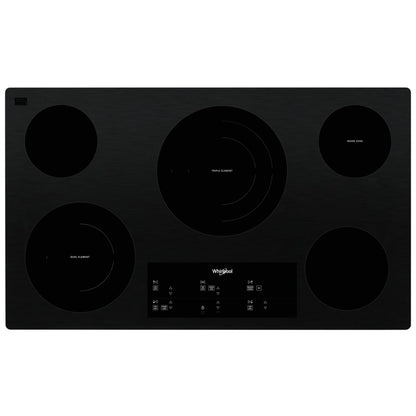 Whirlpool WCE97US6KB Electric Cooktop