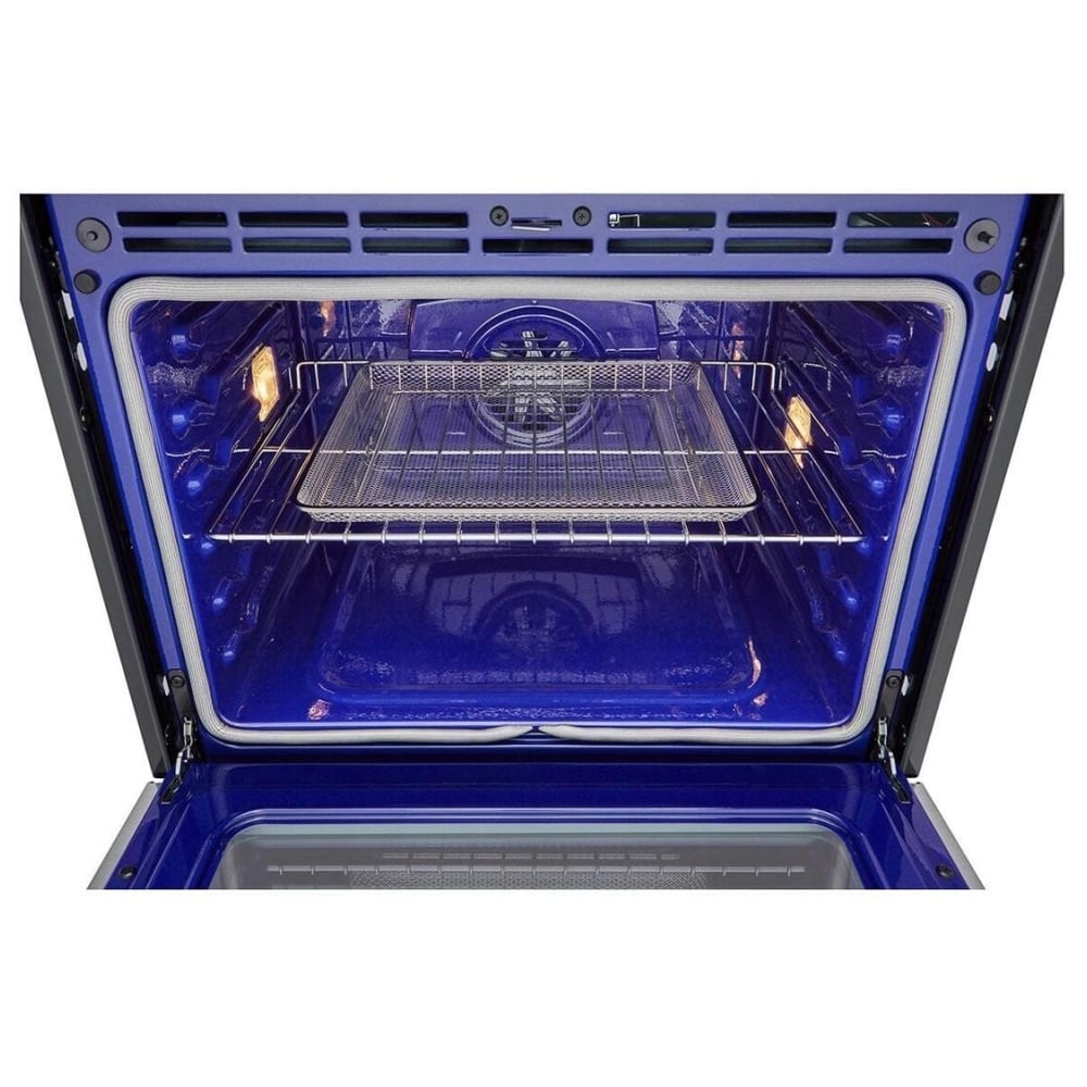 LG 1.7/4.7 cu. ft. Smart Combination Wall Oven with Convection and Air Fry WCEP6423F