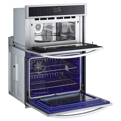 LG 1.7/4.7 cu. ft. Smart Combination Wall Oven with Convection and Air Fry WCEP6423F