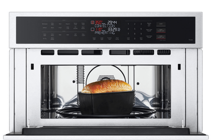 LG 1.7/4.7 cu. ft. Smart Combination Wall Oven with Convection and Air Fry WCEP6423F