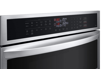 LG 1.7/4.7 cu. ft. Smart Combination Wall Oven with Convection and Air Fry WCEP6423F