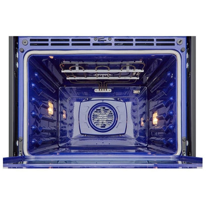 LG 1.7/4.7 cu. ft. Smart Combination Wall Oven with Convection and Air Fry WCEP6423F