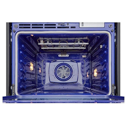 LG Studio 1.7/4.7 cu. ft. Combination Double Wall Oven with Air Fry WCES6428F