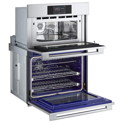 LG Studio 1.7/4.7 cu. ft. Combination Double Wall Oven with Air Fry WCES6428F