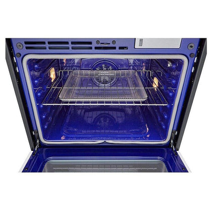 LG Studio Essence White 1.7/4.7 cu.ft. Combination Double Wall Oven WCES6428N