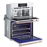 LG WCES6428N Microwave Wall Oven Combo, 30 inch Exterior Width, True Convection, Self Clean, 6.4 cu. ft. Capacity, Temperature Probe, Wifi Enabled, Air Fry, Essence White colour