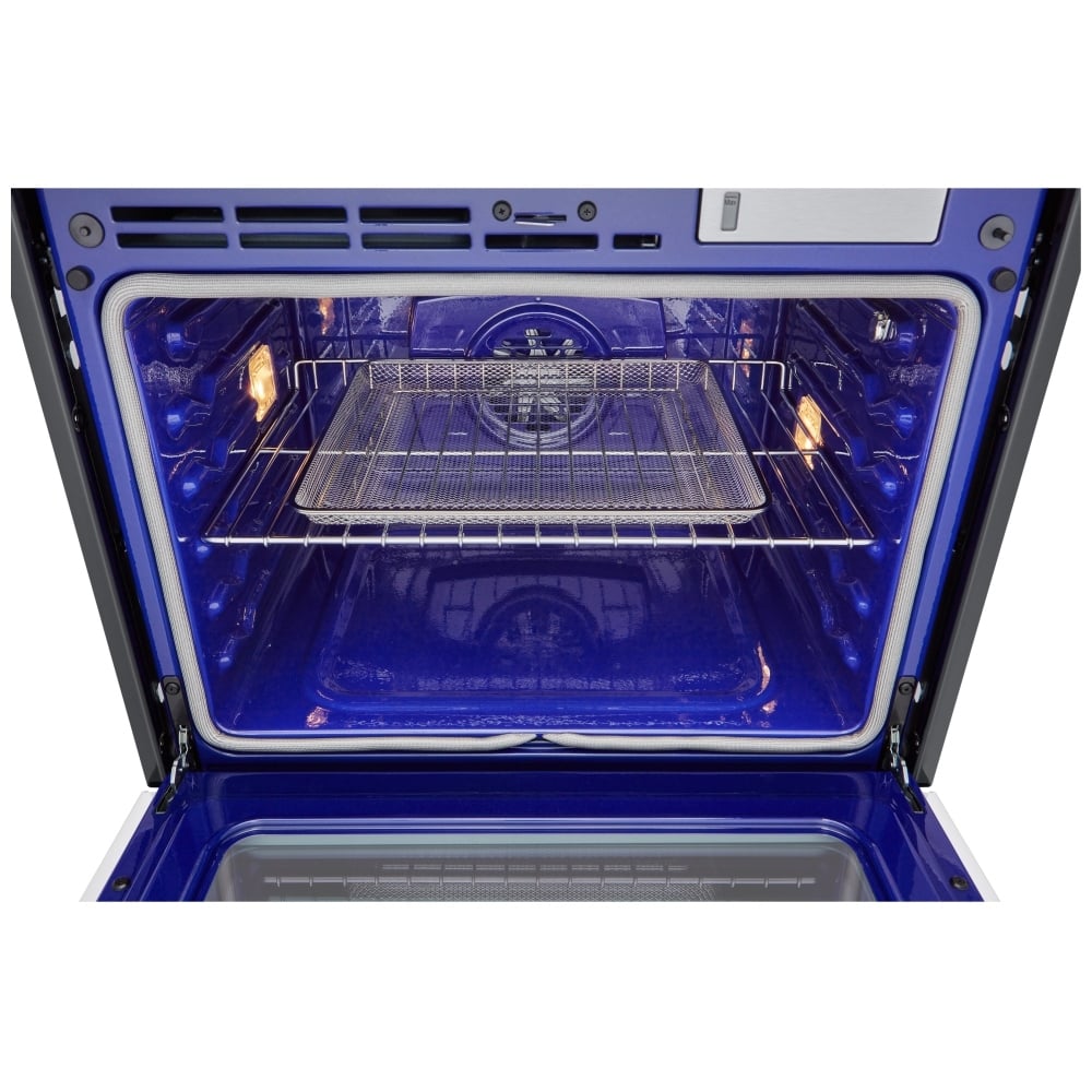 LG Studio Essence White 1.7/4.7 cu.ft. Combination Double Wall Oven WCES6428N