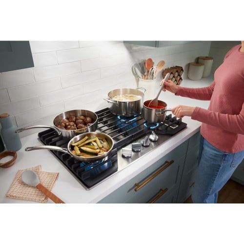 Whirlpool WCGK5030PS Gas Cooktop