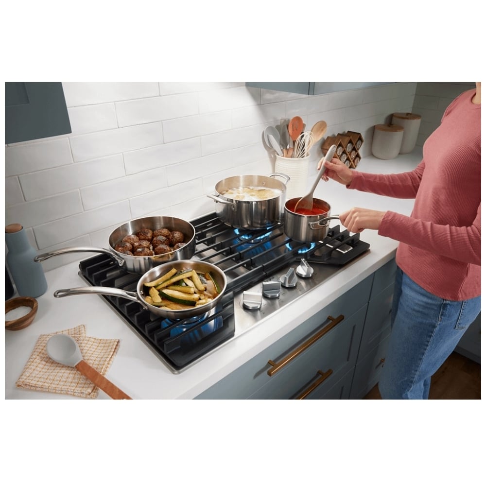 Whirlpool WCGK5030PS Gas Cooktop