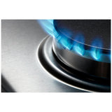 Whirlpool WCGK5036PB Gas Cooktop, 36 inch Exterior Width, 5 Burners, 18,000 BTU Highest Burner, Black colour